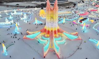 哈尔滨冰雪大世界正式闭园